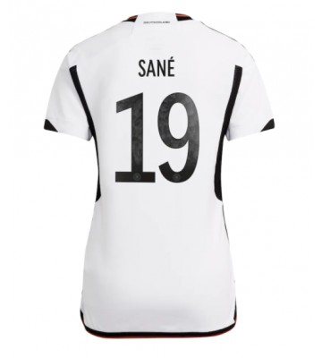 Tyskland Leroy Sane #19 Hemmatröja Dam VM 2022 Kortärmad
